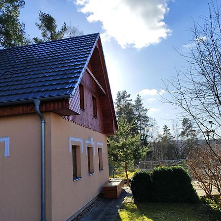 Chaty Kolodeje - Ubytovani U Reky V Soukromem Arealu-Orange Kolodeje nad Luznici Exteriör bild