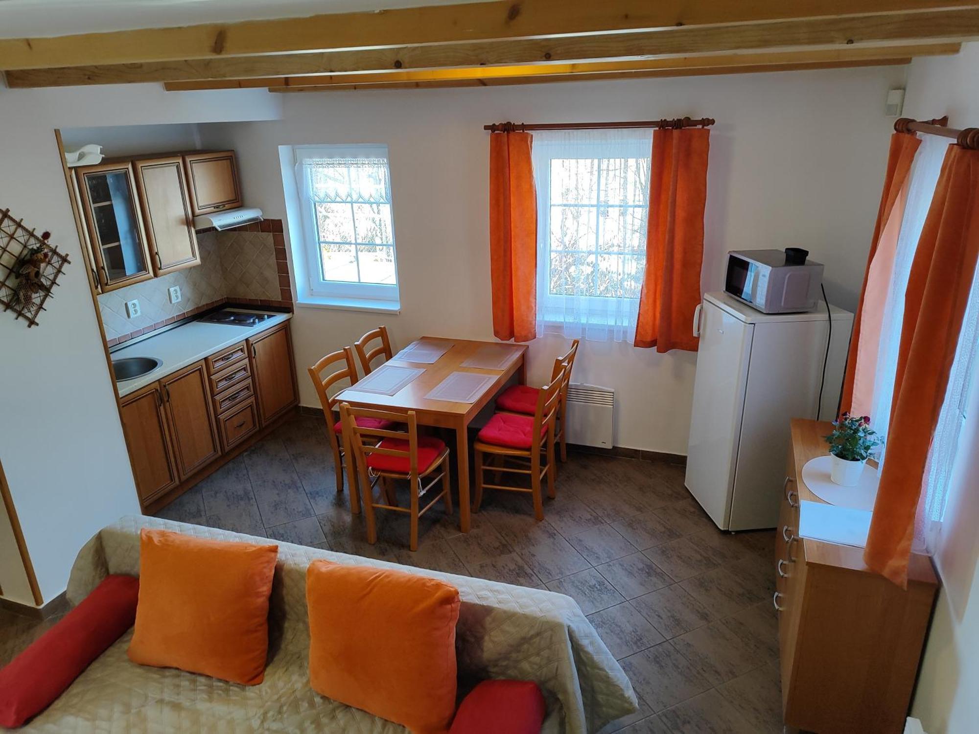 Chaty Kolodeje - Ubytovani U Reky V Soukromem Arealu-Orange Kolodeje nad Luznici Exteriör bild