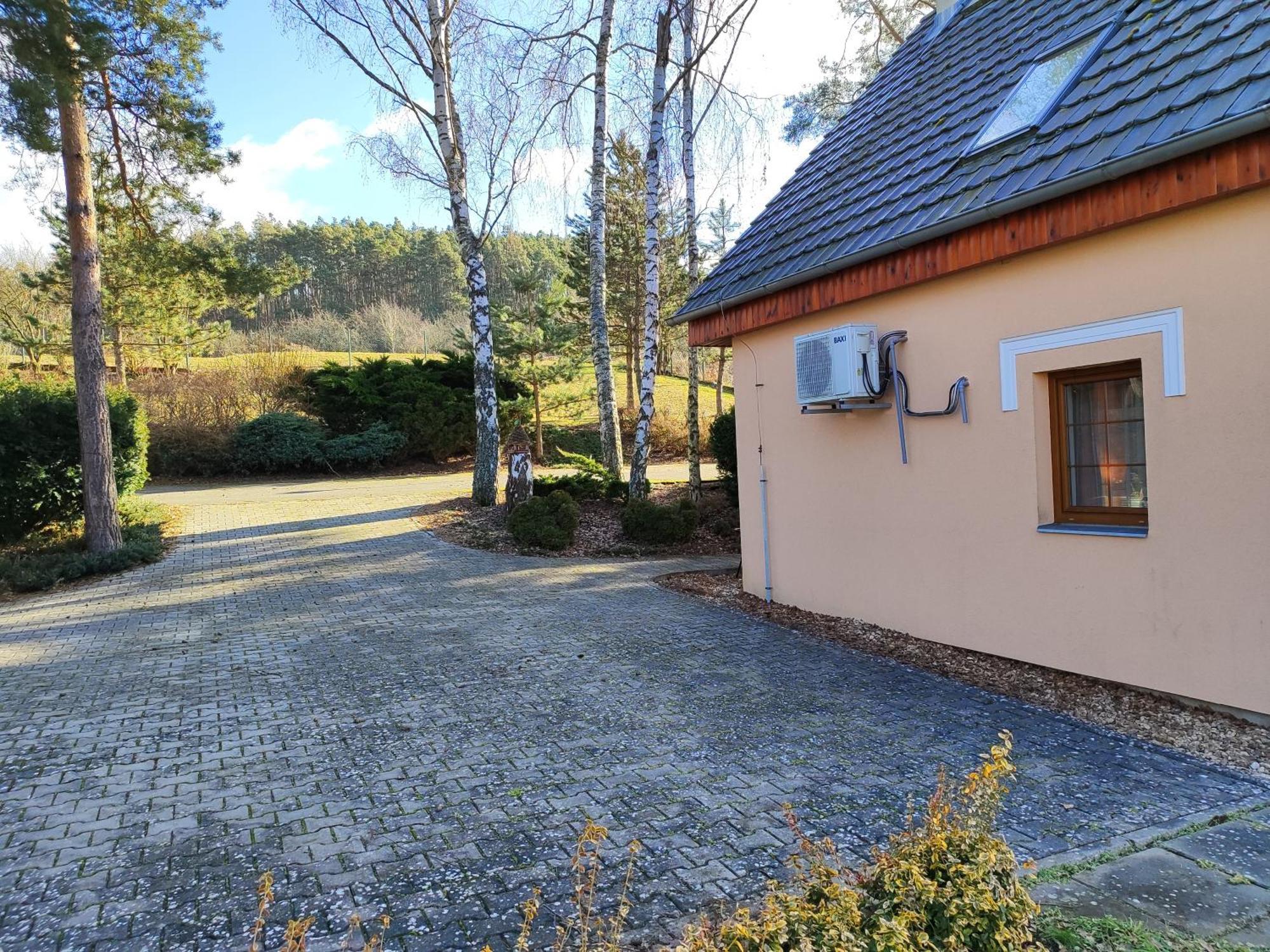 Chaty Kolodeje - Ubytovani U Reky V Soukromem Arealu-Orange Kolodeje nad Luznici Exteriör bild