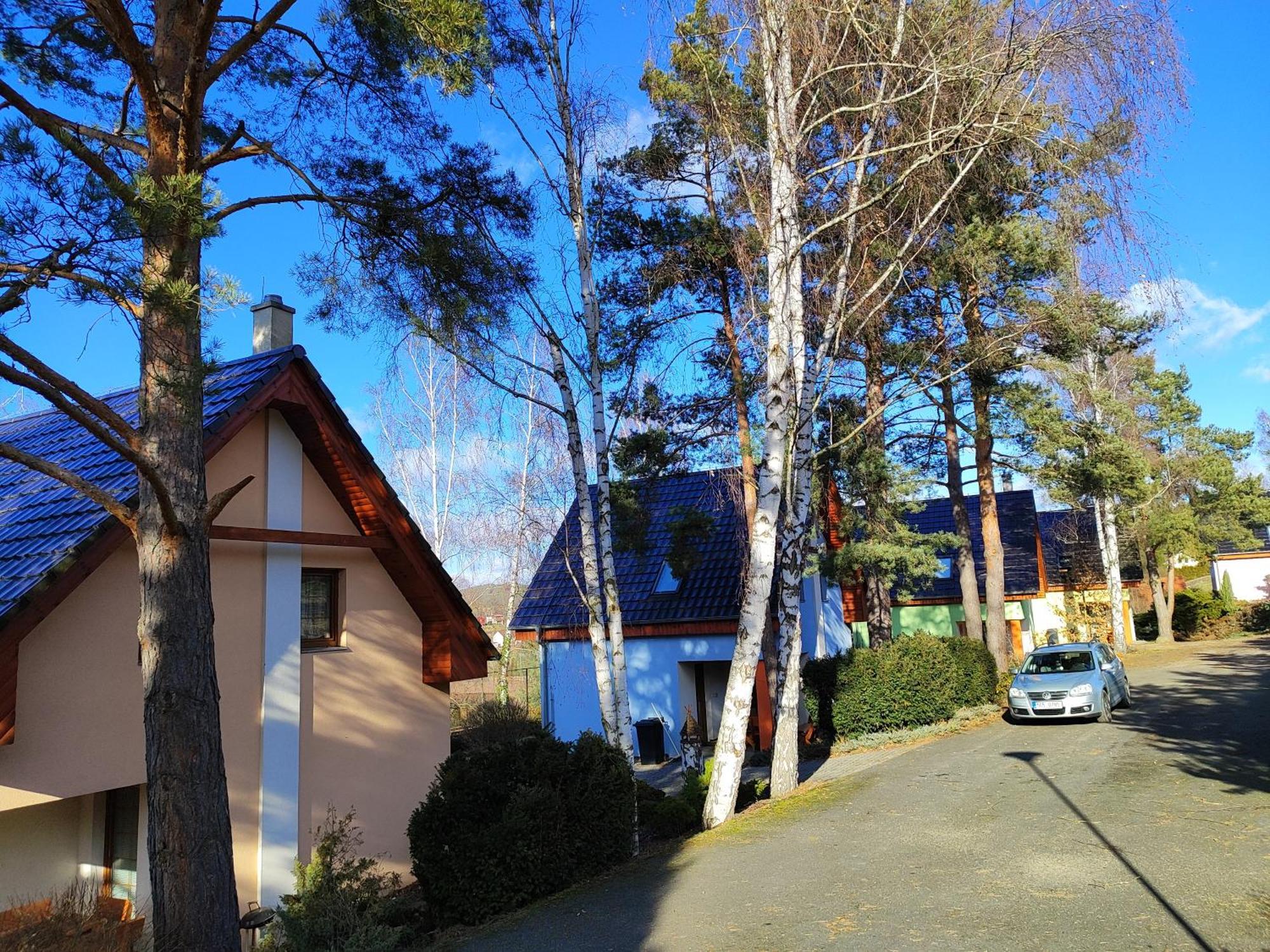Chaty Kolodeje - Ubytovani U Reky V Soukromem Arealu-Orange Kolodeje nad Luznici Exteriör bild
